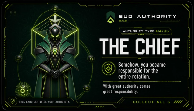 The Chief collectible card front