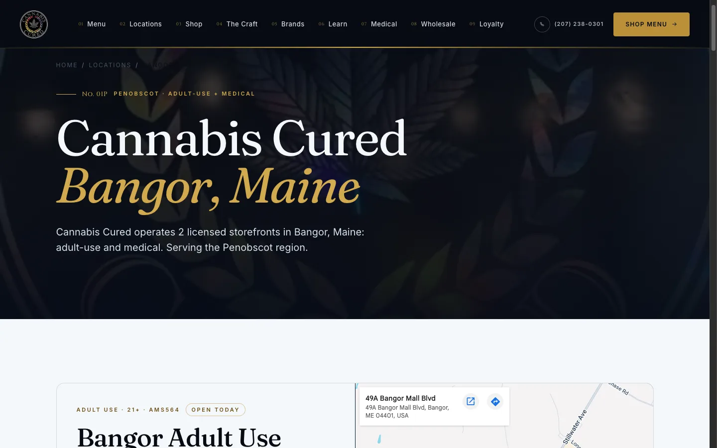 cannabis-cured.vercel.app · preview still frame 2